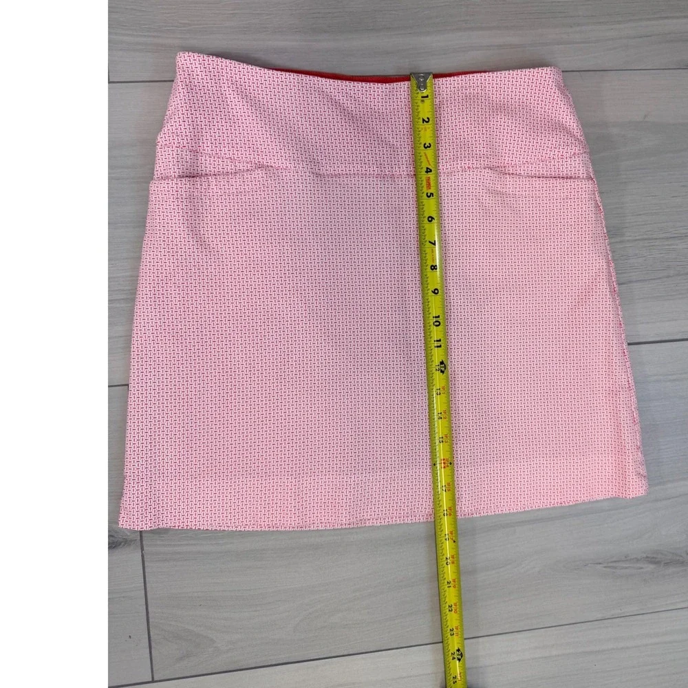 S.C. & Co. Athletic Skort Pink White Sz L Tennis Golf Sporty Activewear - Picture 6 of 8